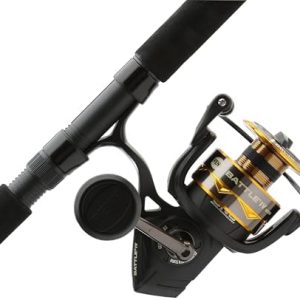 PENN Battle IV Spinning Reel and Fishing Rod Combo